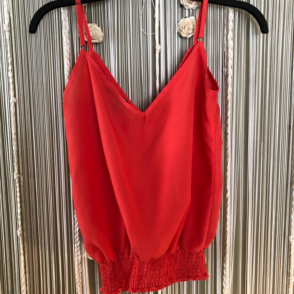 American Rag Front Ruffle Tank - Picture 2 of 2